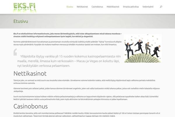 Cake theme site design template sample