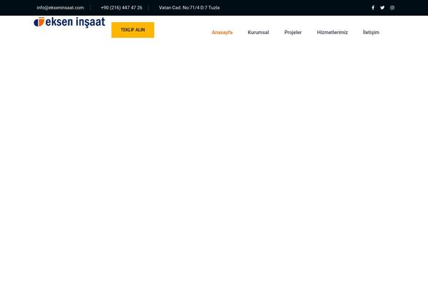 ekseninsaat.com site used Konstruk