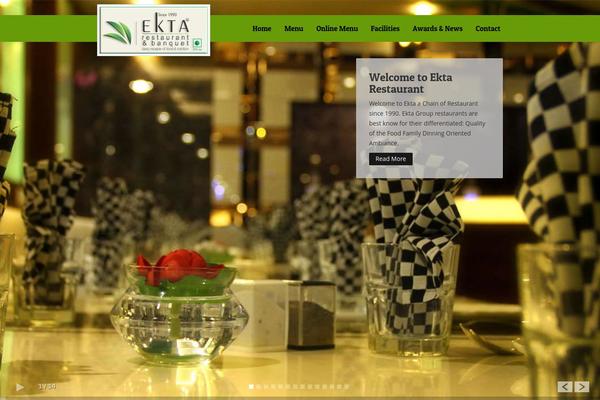 Lezzatos theme site design template sample