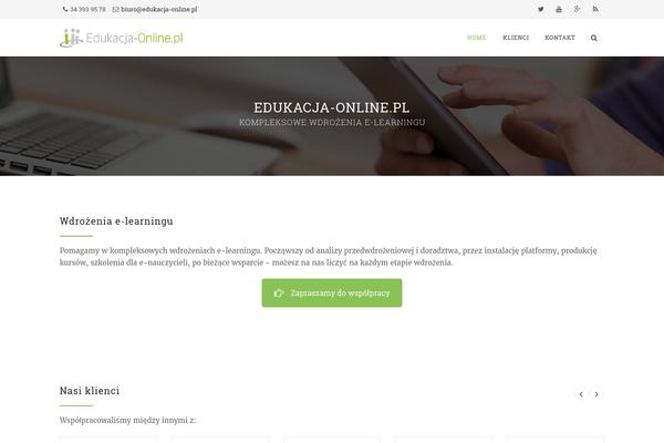 Howes theme site design template sample