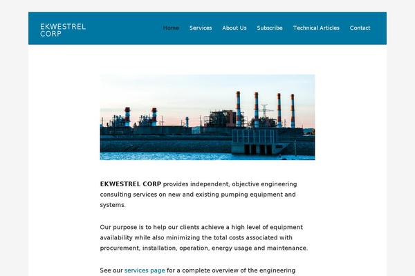 Whitespace-pro theme site design template sample