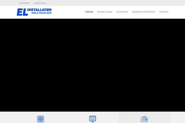 Megalith theme site design template sample