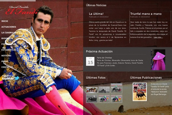 CONTRAST theme site design template sample