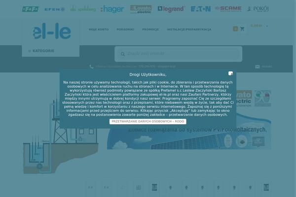 Site using Woo-inpost plugin