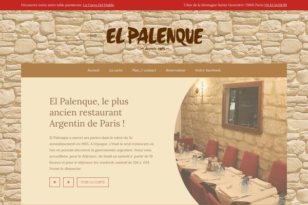 Garnish theme site design template sample