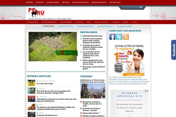 Scarlett theme site design template sample