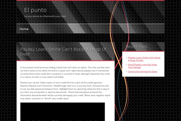 BlackMesa theme site design template sample