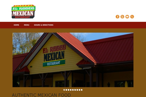 Restaurateur theme site design template sample