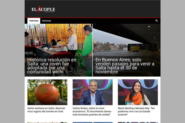 NewsMag theme site design template sample