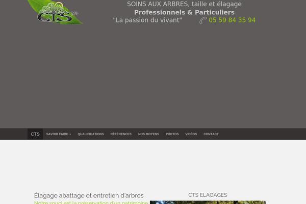 Site using Visual-columns plugin