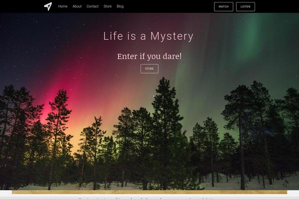 Tesseract-master_branch theme site design template sample