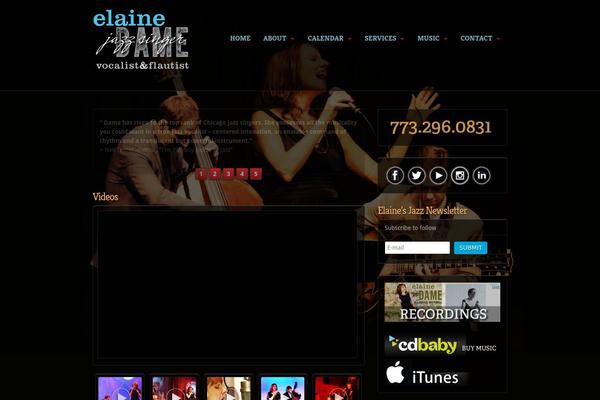 Unsigned theme site design template sample