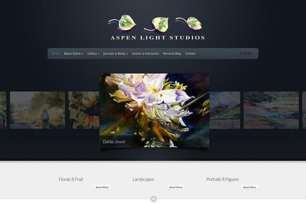 Envisioned theme site design template sample