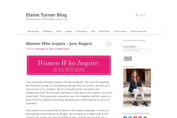 Color Magazine theme site design template sample
