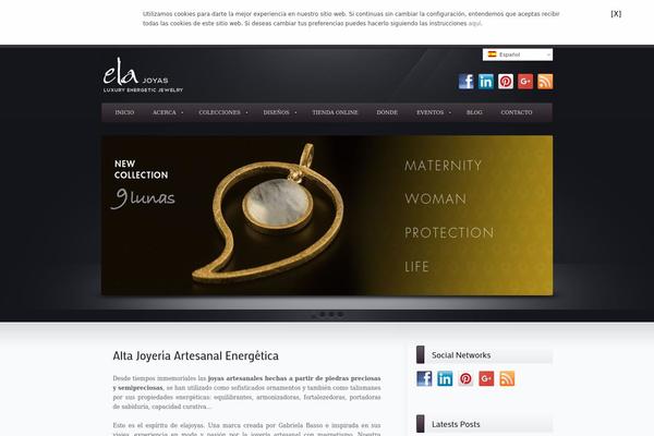 theDawn theme site design template sample