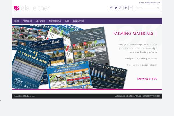 AccessPress Pro theme site design template sample