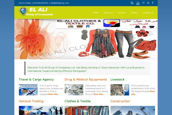 ElAli theme websites examples