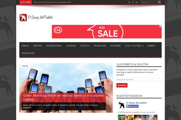 elamigodelpueblo.com site used Padre