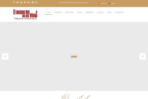 NUVO theme site design template sample