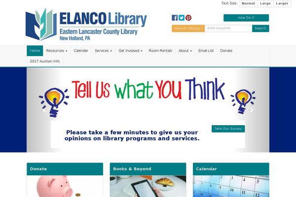 elancolibrary.org site used Elancolibrary