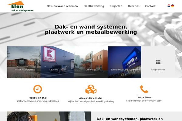 FUZE theme site design template sample