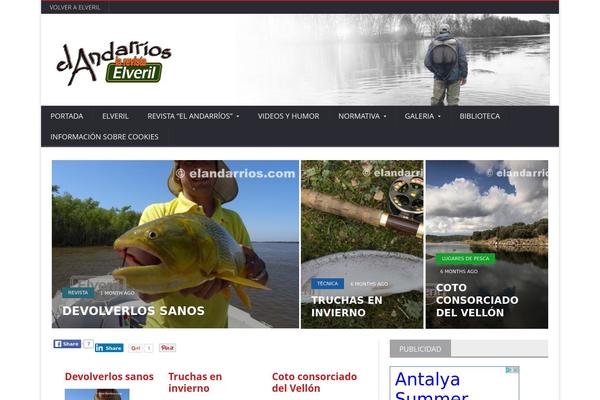 NovoMag theme site design template sample