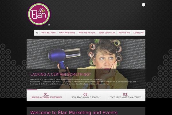 Duotive Fortune theme site design template sample