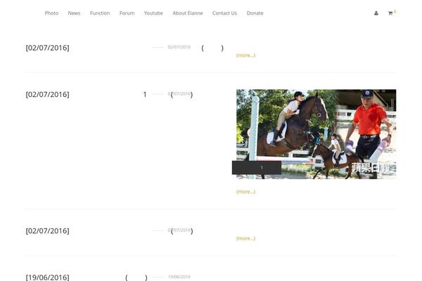 Touch theme site design template sample