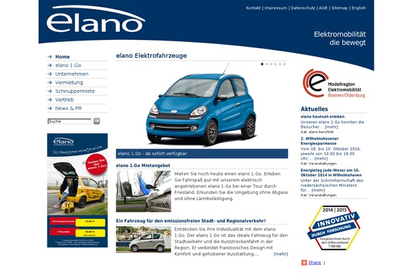 elano-mobile.de site used Zonya