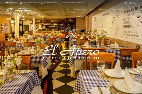 Gourmet theme site design template sample