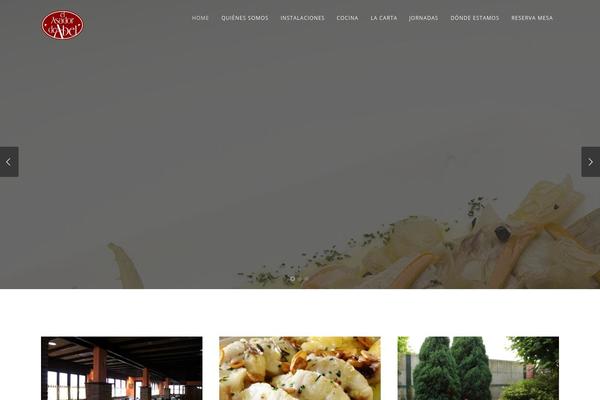 Story theme site design template sample