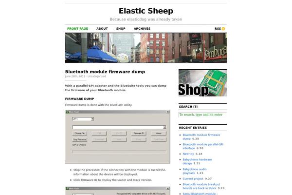 elasticsheep.com site used Custom-cutline