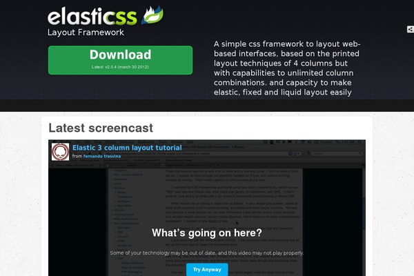 elasticss.com site used X Blog