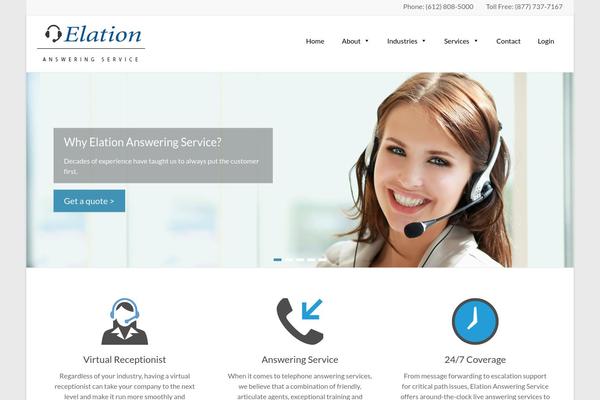 Spacious Pro theme site design template sample
