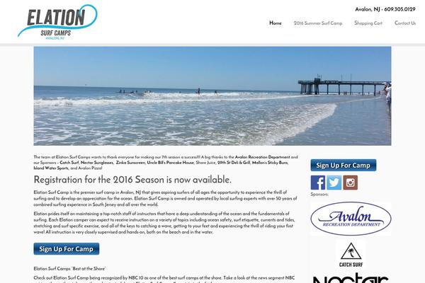 Customizr theme site design template sample