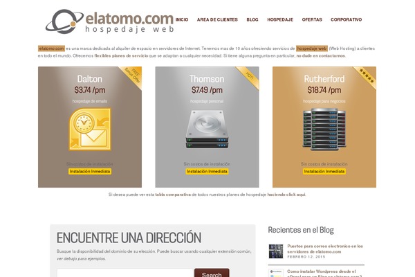 Hostme theme site design template sample