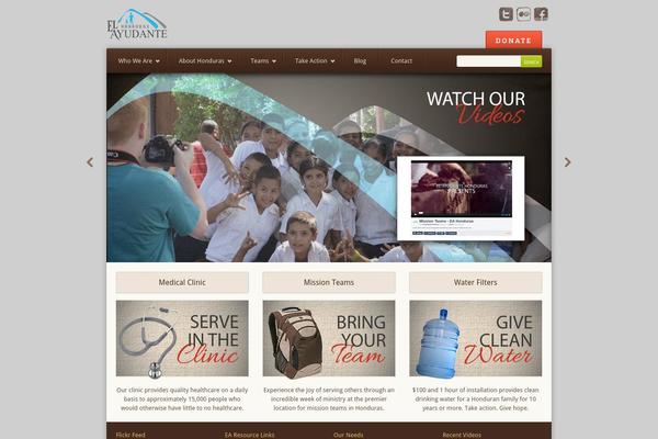 Earth theme site design template sample