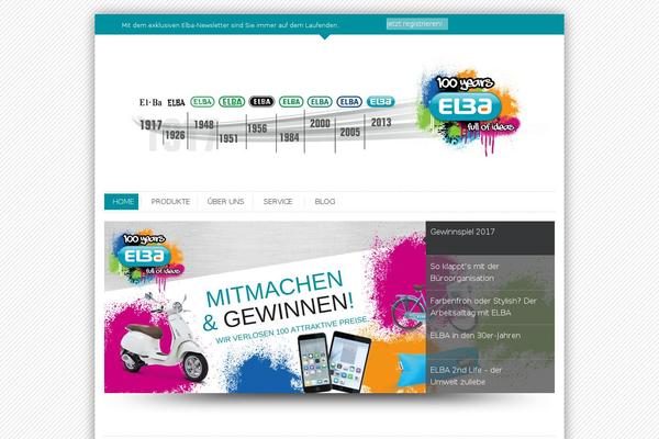 InfoWay theme site design template sample