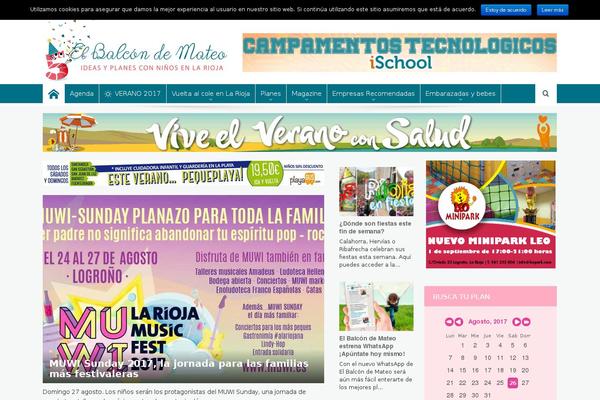 elbalcondemateo.es site used Hello-elementor-child