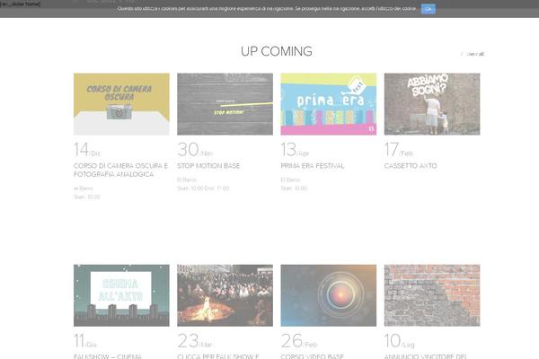 Event theme site design template sample