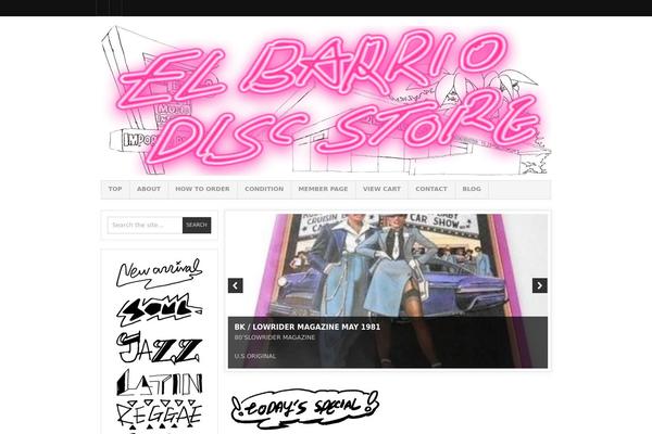 Master theme site design template sample