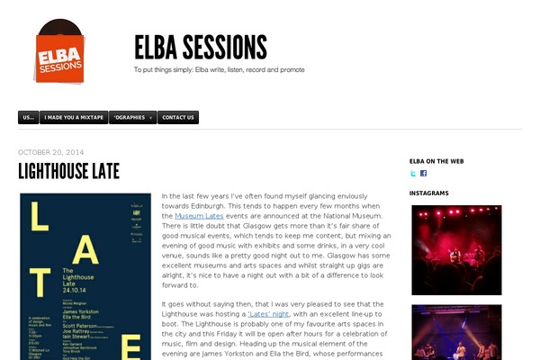 Blaskan theme site design template sample