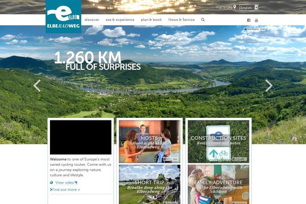 elbe-cycle-route.com site used Elberadweg
