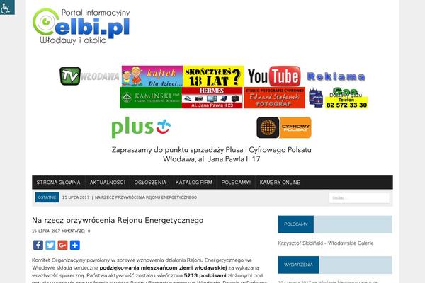 Site using Event post plugin