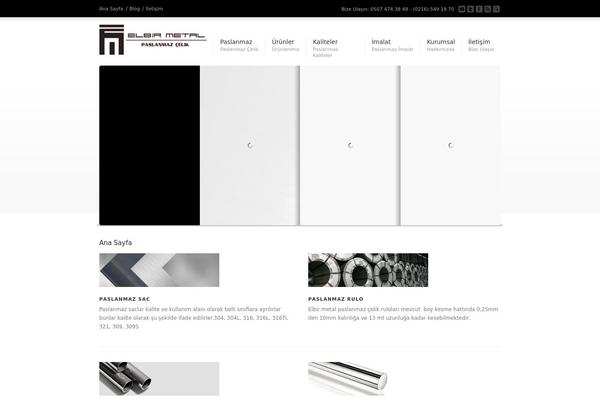 Corona theme site design template sample