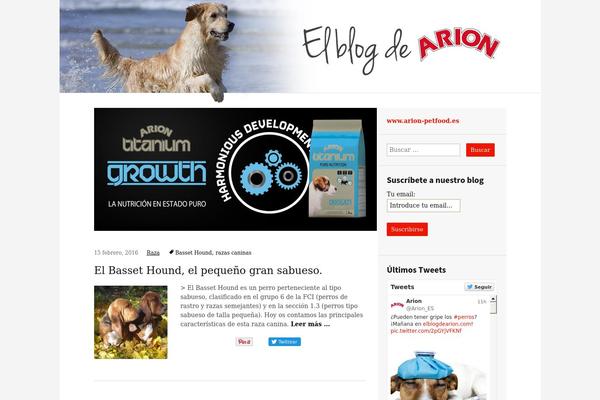 elblogdearion.com site used Blogarion_child