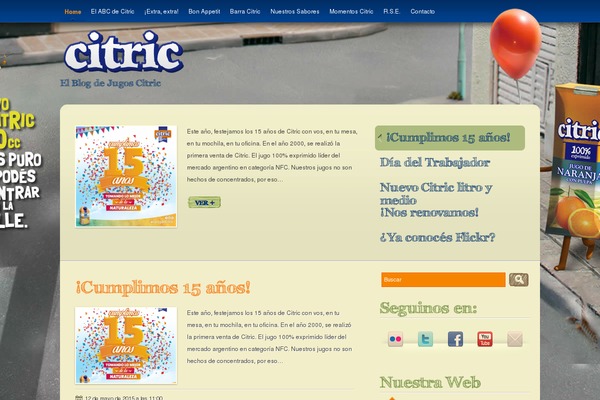 elblogdecitric.com.ar site used Cyangant