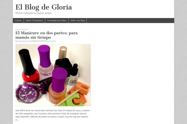 Magazine Basic theme site design template sample