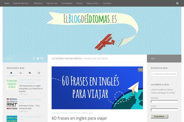 Hueman-pro theme site design template sample