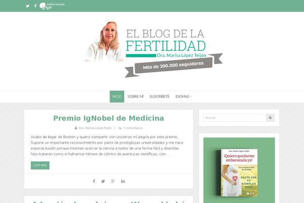 elblogdelafertilidad.com site used UBlog